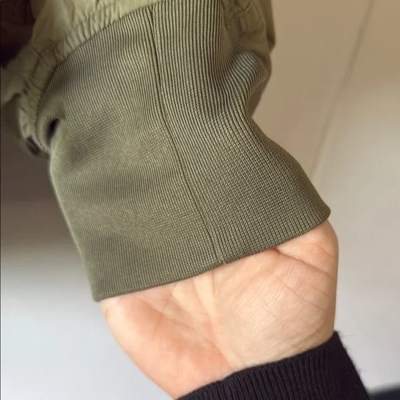 XXL Nike MA-1 Reversible Bomber Jacket Olive Green Men's Bomber Jacket - Picture 15 of 16